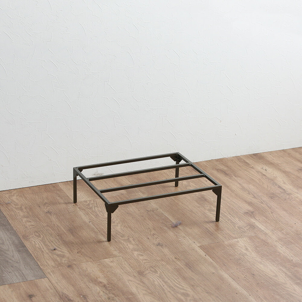 アイアンハンガーラック下部棚 40cm