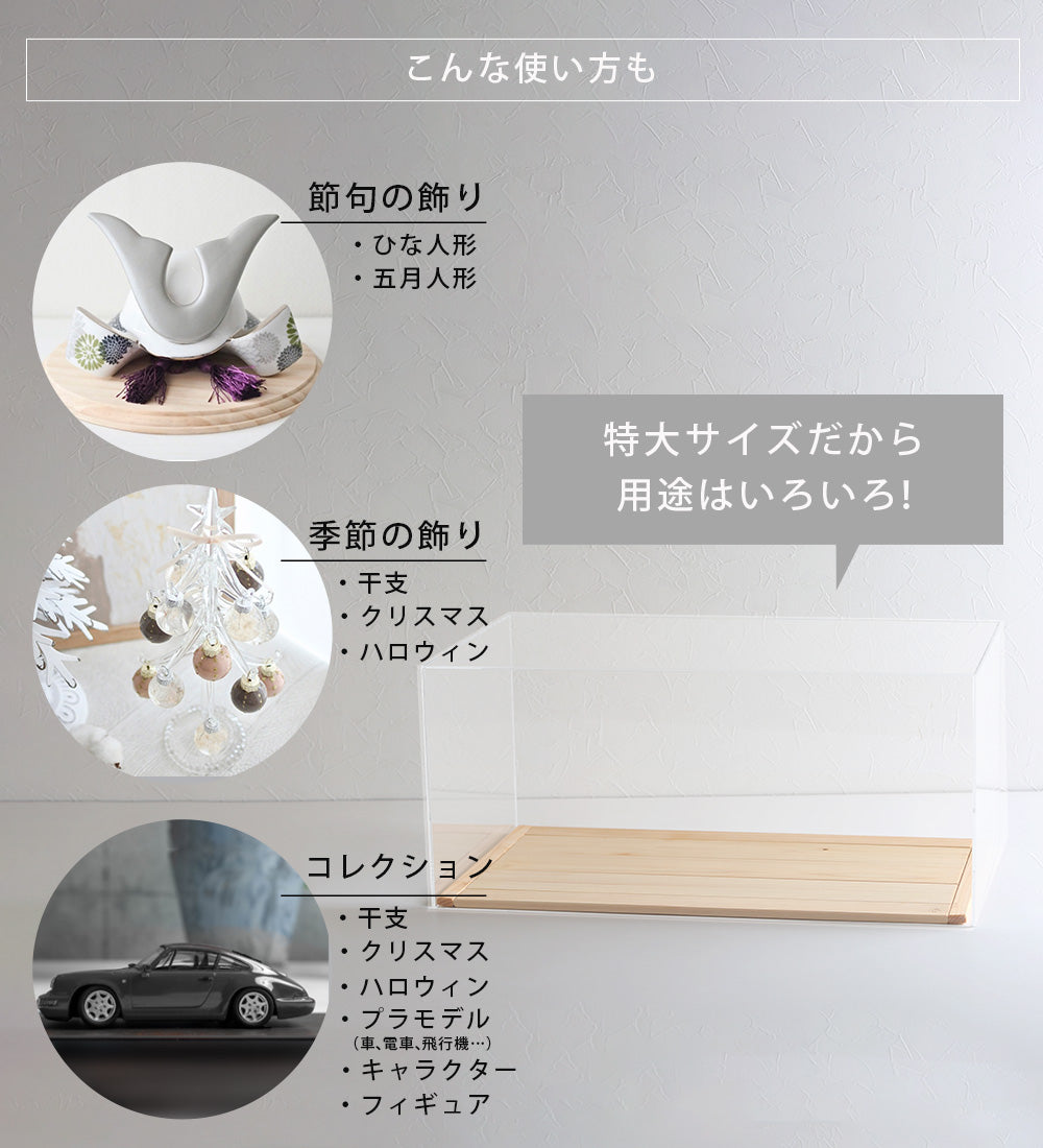 kigumi メガショーケース600