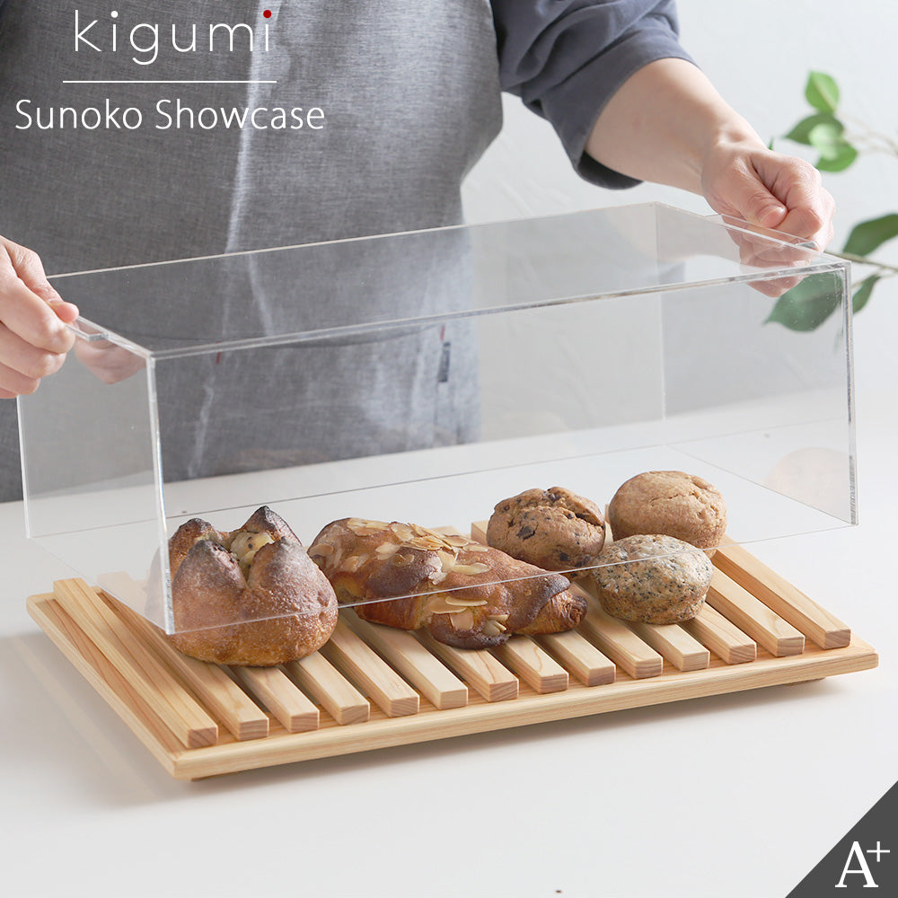 卓上 ショーケース 焼き菓子｜木製 アクリル ディスプレイケース