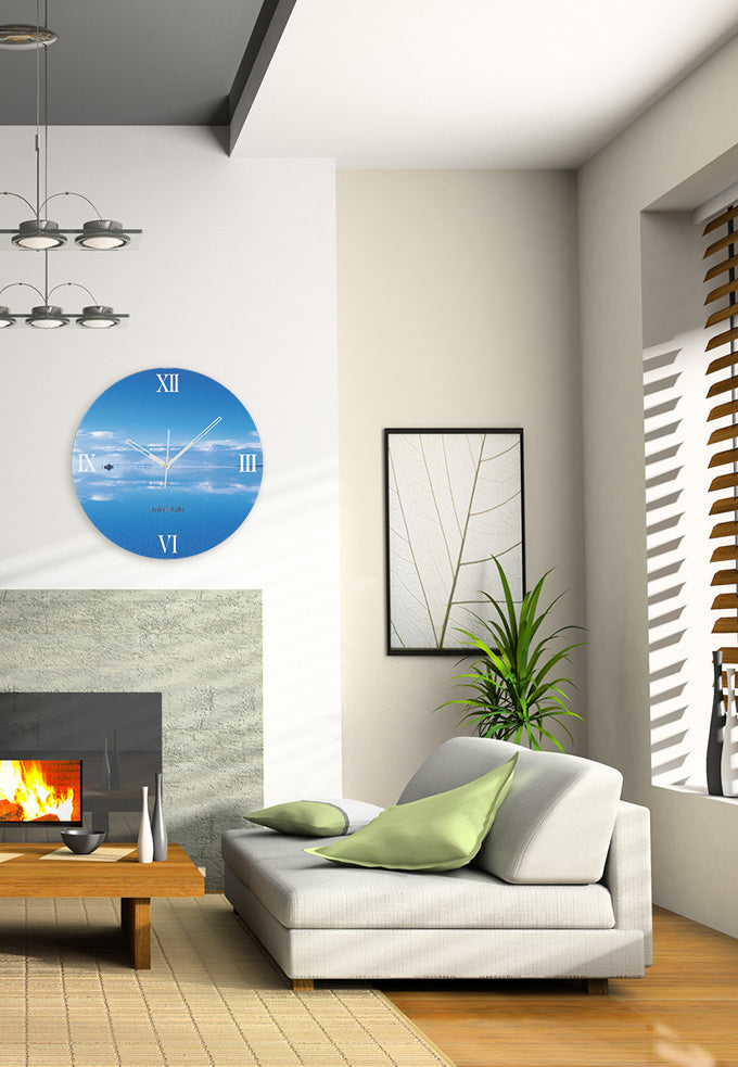 大型時計 Toki×Tabi ウユニ塩湖 -青の世界- 60cm