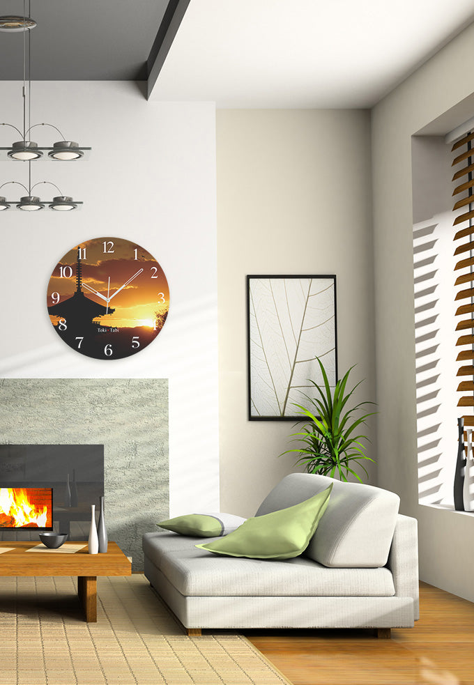 大型時計 Toki×Tabi 八坂の塔 60cm