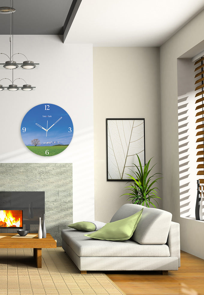 大型時計 Toki×Tabi 小岩井農場の一本桜 60cm