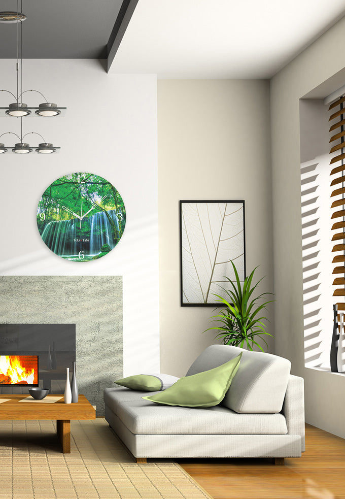 大型時計 Toki×Tabi 鍋ケ滝の朝 60cm