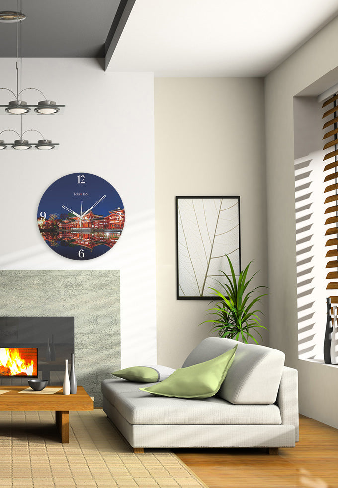 大型時計 Toki×Tabi 平等院鳳凰堂 60cm