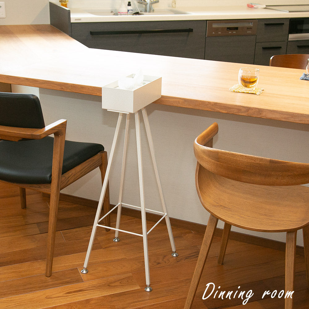 Tissue stand 4 legs (shallow type)