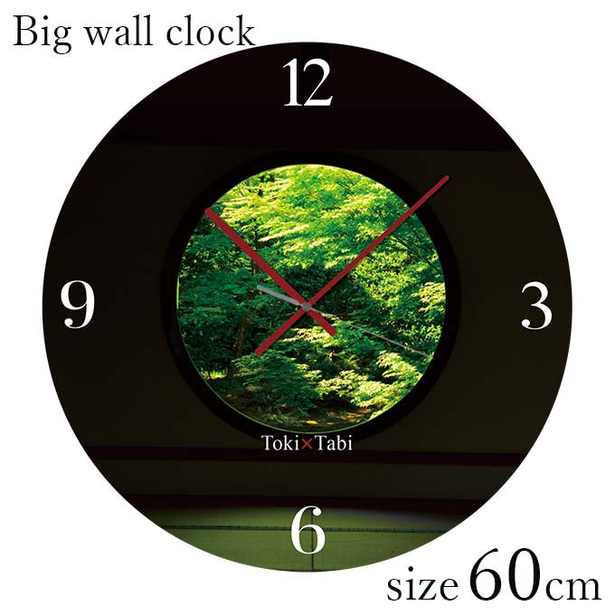 大型時計 Toki×Tabi 源光庵 悟りの窓 60cm
