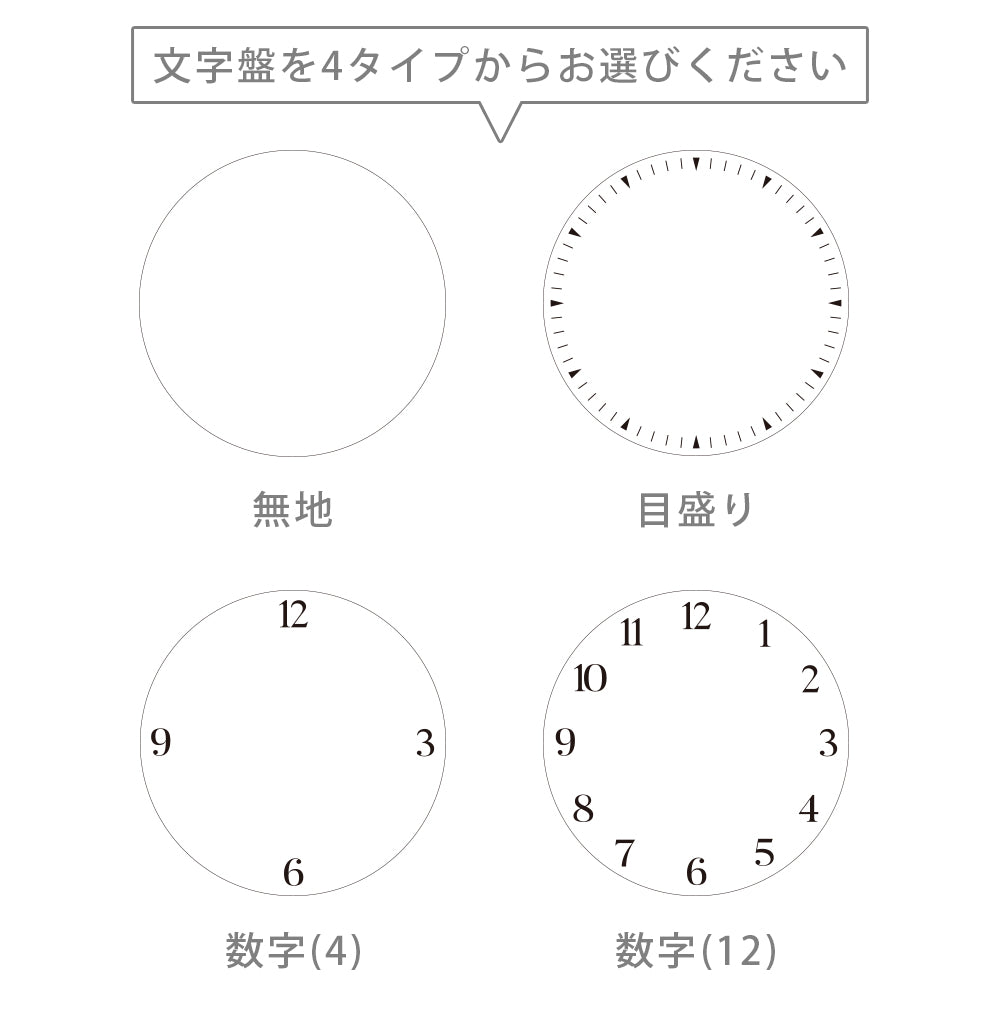 大型オーダー時計 φ60cm