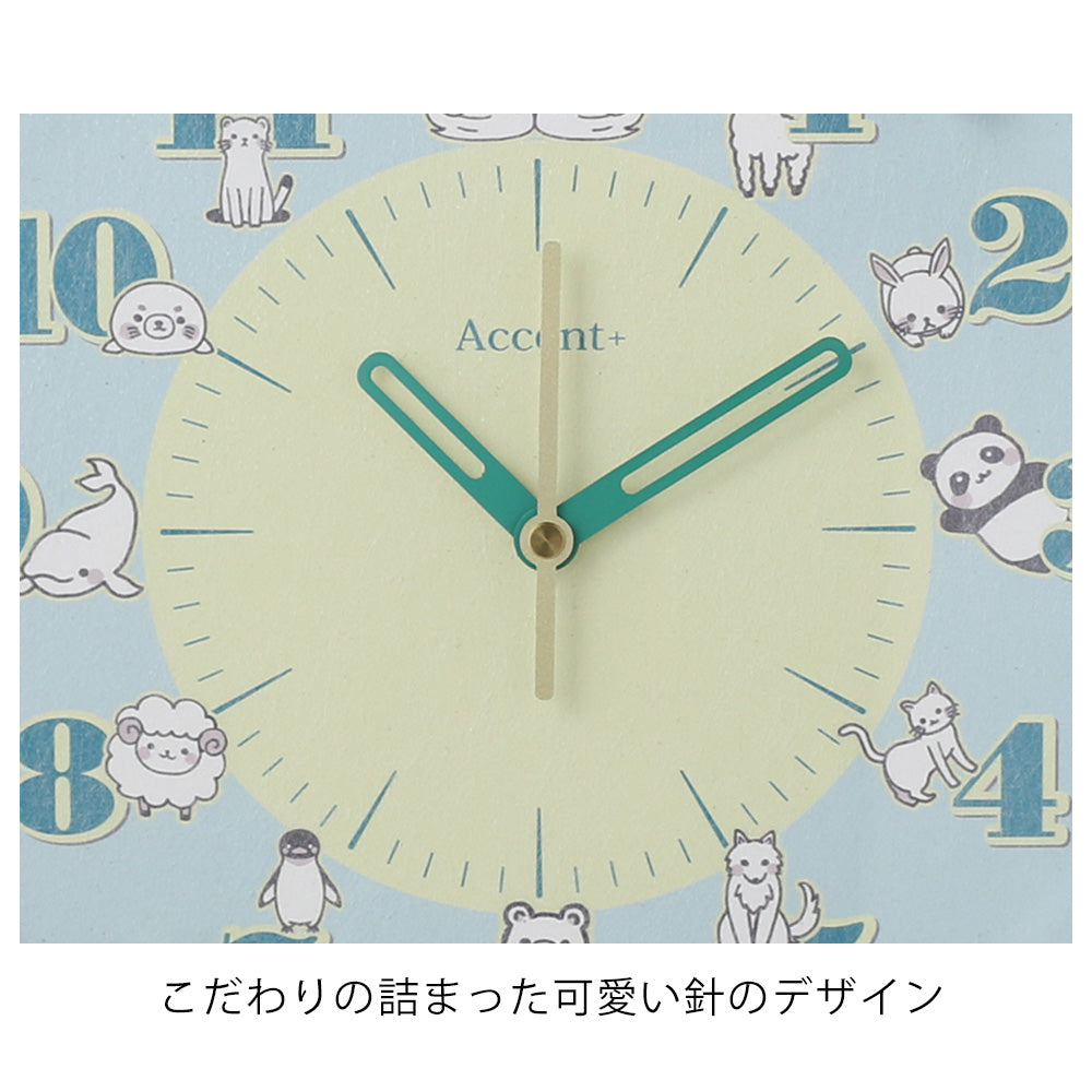 掛け時計(電波) 白い動物たち φ30cm – PRiSM オフィシャルショップ