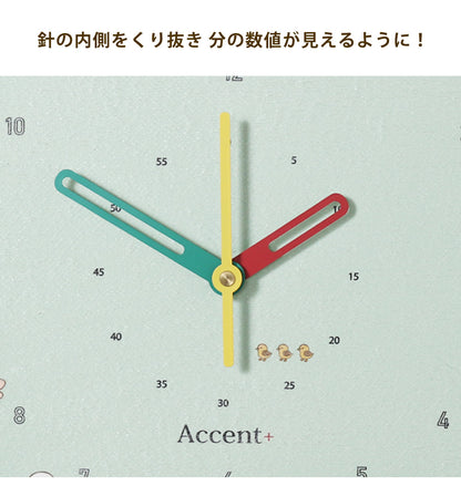 掛け時計(クオーツ) 鳥 φ30cm