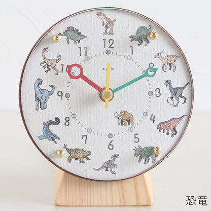 掛け置き時計(クオーツ) φ14cm 『コドモのシュミシリーズ』