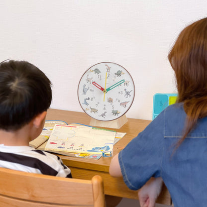 掛け置き時計(クオーツ) φ20cm 『コドモのシュミシリーズ』