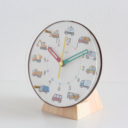 掛け置き時計(クオーツ) φ20cm 『コドモのシュミシリーズ』