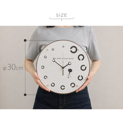 掛け時計(クオーツ) Clock "C" -クロックC- φ30cm