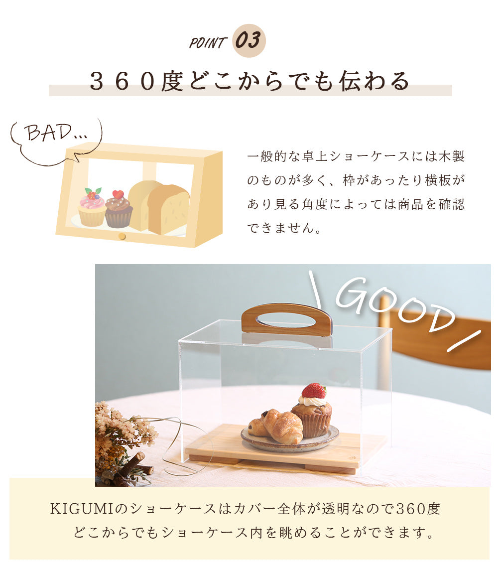 ★kigumiショーケースSサイズ