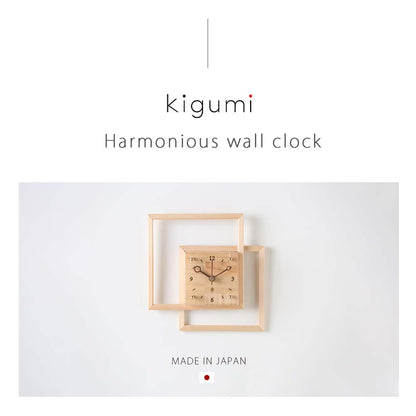 kigumi 『ハーモニウス ウォール クロック』