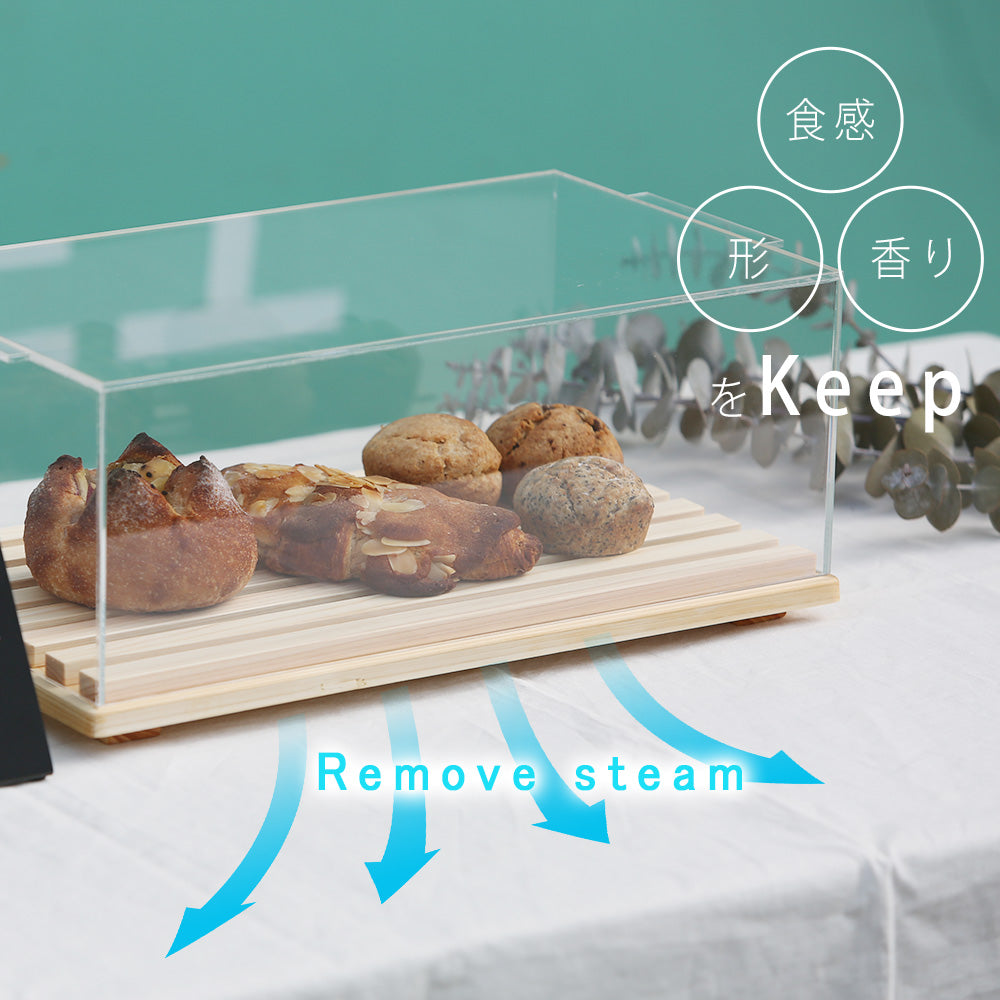 卓上 ショーケース 焼き菓子｜木製 アクリル ディスプレイケース