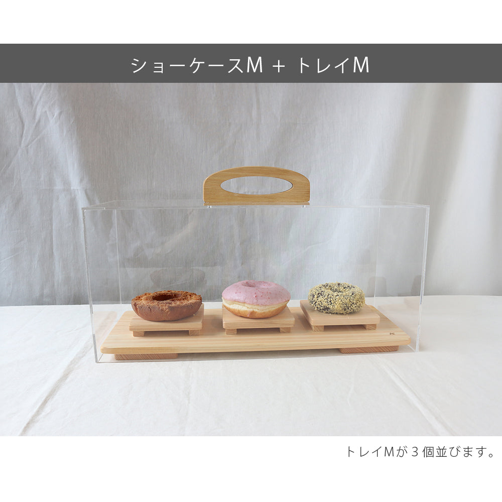 kigumi ひのきトレイ(square)3個セット
