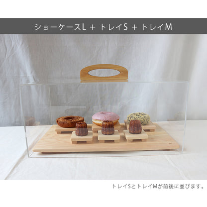 kigumi ひのきトレイ(square)3個セット