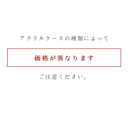 kigumi ショーケース用アクリルケース（スペアパーツ）