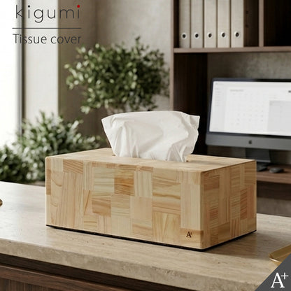 kigumi 交目寄せ木ティッシュカバー
