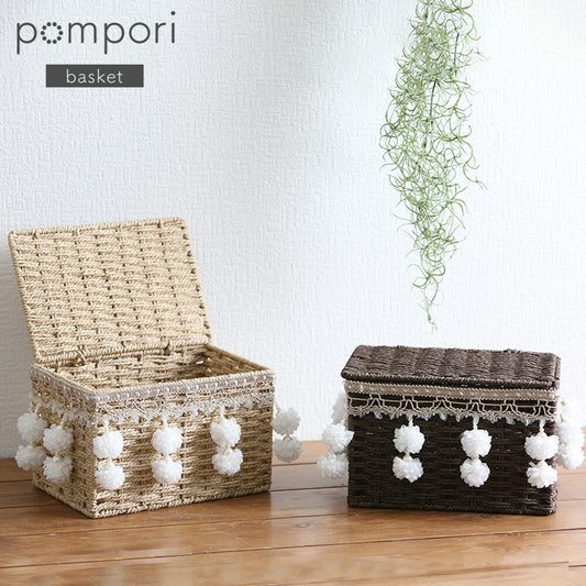 pompori basket with lid