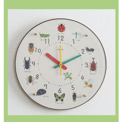 Radio Clock Children's Chemistry Series Insect