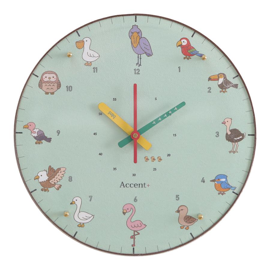 wall clock bird