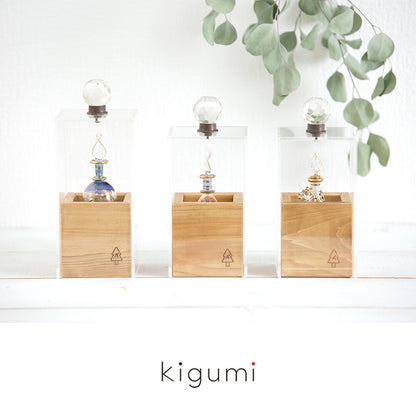 kigumi perfume bottle antique case